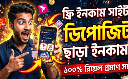 deposit chara online income 2026 | Free income site 2026 bangladesh | Earn money online